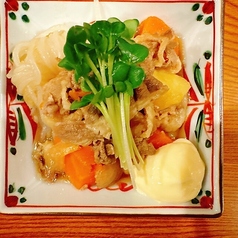 肉じゃが煮 / トロタクあて