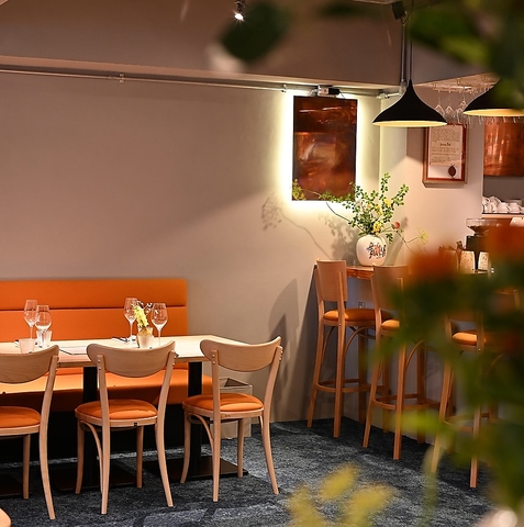 名店出身のシェフが手掛ける南フランス風の料理・20名~貸切可!