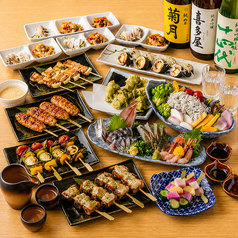 串焼きと野菜巻きと九州料理の個室居酒屋 いろり堂 津田沼店のコース写真