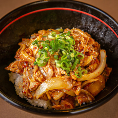 豚キムチ丼