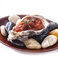 【焼き牡蠣単品】オニオンチリトマトソースとベーコンの焼き牡蠣＜1ピース＞
