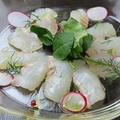 料理メニュー写真 愛媛真鯛のカルパッチョ