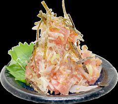 ねぎとろ梅水晶