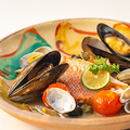 料理メニュー写真&nbsp;沖縄鮮魚と浅利のアクアパッツァ