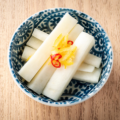 柚子薫る大根のお漬物