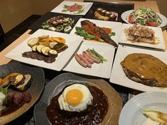 創作cafe diningてっぱんやのコース写真