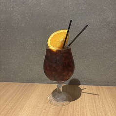 オレンジと紅茶の白いサングリア