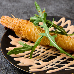 海老のカダイフ揚げ