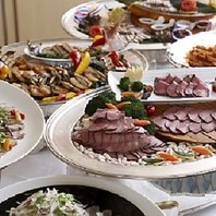 食事バランスを考えた料理長のメニューでおもてなし