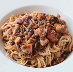 【パスタ】プッタネスカ