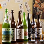 日本酒、焼酎にもこだわっております！美味しい牛タン料理には美味しいお酒を◎