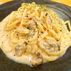 生パスタ／アサリと明太子