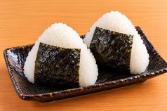 塩おむすび2個
