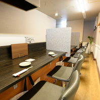 様々なシーンに◎お一人様のご利用も大歓迎！