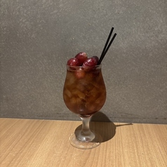 ぶどうと紅茶の赤いサングリア