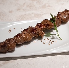 7　ラム肉のスパイスブロシェット