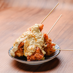爆裂!にんにくタルタルのチキン南蛮串