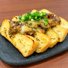 栃尾油揚げのネギ味噌焼き