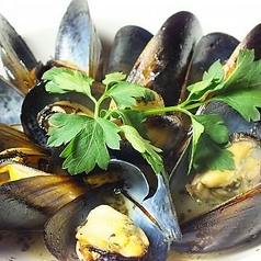 ムール貝の白ワイン蒸し