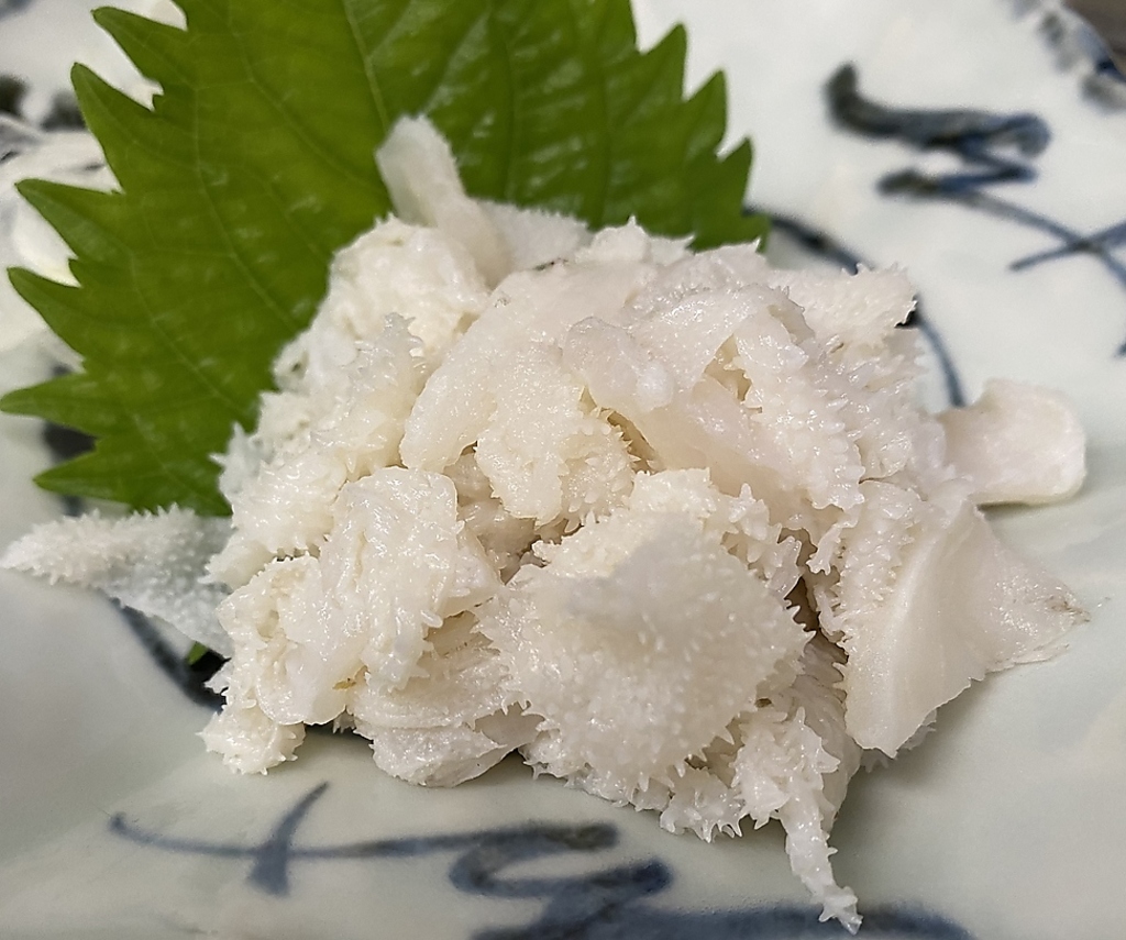 白センマイ刺し！酢みそorポン酢でどうぞ！