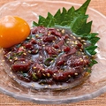 料理メニュー写真&nbsp;馬刺しユッケ