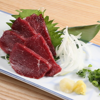 九州名物の馬刺し！