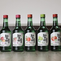 韓国のお酒も各種ご用意♪