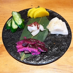お漬け物盛り合わせ