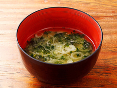 生海苔味噌汁
