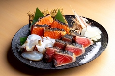 鮮魚藁焼き3種盛り