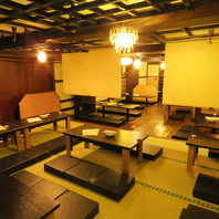 【大規模宴会に】広々とした空間で宴会を◎