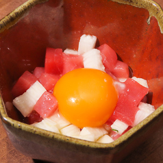 海鮮山芋ユッケ