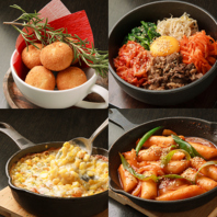ビビンバやプデチゲなどの韓国料理も多数！