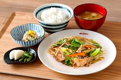 肉野菜炒め定食