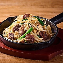 砂肝スタミナ炒め