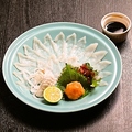 料理メニュー写真&nbsp;てっさ（ふぐ刺し）