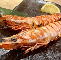 天然車海老塩焼き　2尾