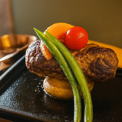 稀 ディップハンバーグランチ