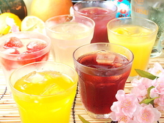 女性にも嬉しい！多彩なワイン＆カクテルが豊富です。