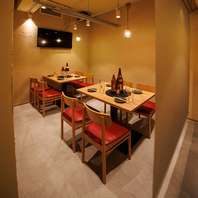 開放的なゆったり空間でfの宴会当店にお任せください！