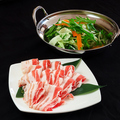 料理メニュー写真&nbsp;黒豚しゃぶしゃぶ（120g）