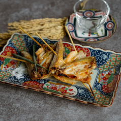 串焼き 手羽先串(いかだ)