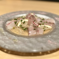 桜鯛のカルパッチョ