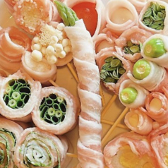 ベーコンチーズ巻/オクラ巻/アスパラ巻