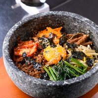 充実した韓国料理の数々