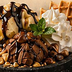 ゴールドストーンパフェ チョコバナナ