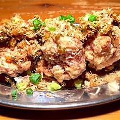 ゆず名物!!げんこつ鳥モモ唐揚げ!!【辛子高菜】3個