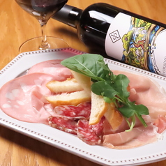 厳選生ハム盛り合わせ