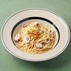 雲丹とイカの海苔クリームパスタ リッチョディマーレ