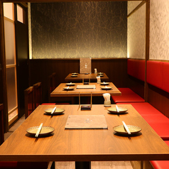 【個室席】大小人数に合わせたお席を個室でご案内致します♪2/4/6/8/10/20・・・宴会は最大30名様まで◎宴会するならわくら広島袋町店へ！